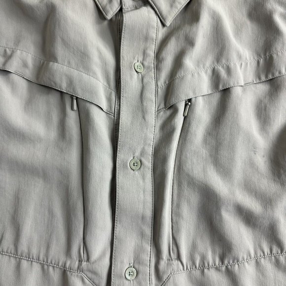 Under Armour Men Shirt Size XL Brown Tide Chaser 2.0 Long Sleeve Button UP - Picture 6 of 12